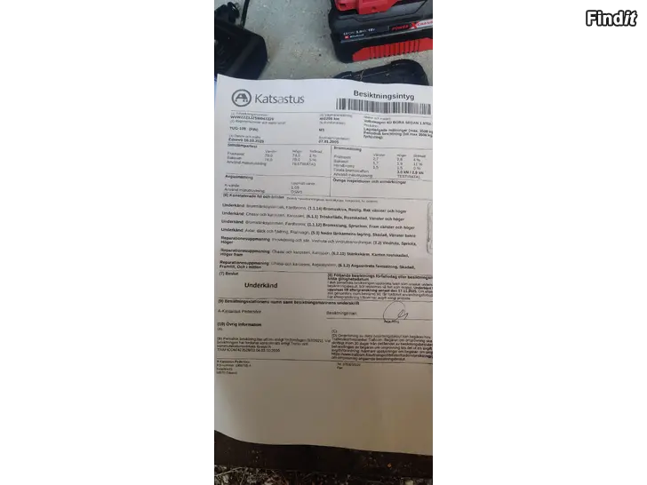 Säljes VW Bora TDI med reparationslista körtid till 17 November