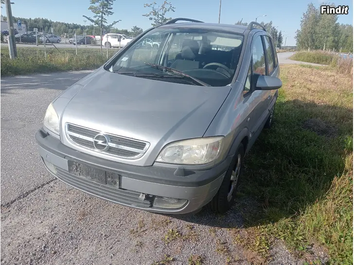 Myydään Opel Zafira 1,8 manuaali 2004 varaosina