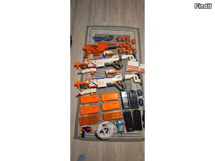 Säljes Nerf nuolipyssy setti