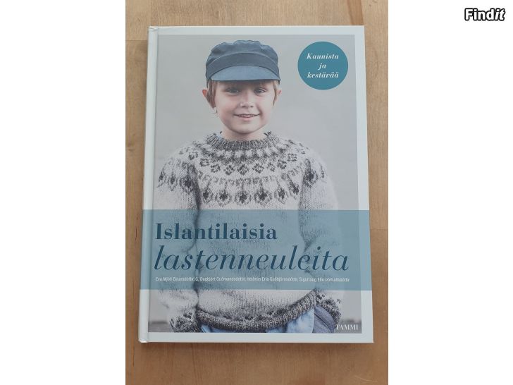 Myydään Islantilaisia lastenneuleita kirja