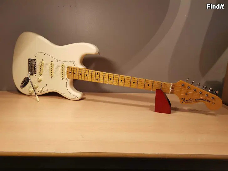 Säljes Fender Stratocaster JV Mod 60s OWH MN MiJ