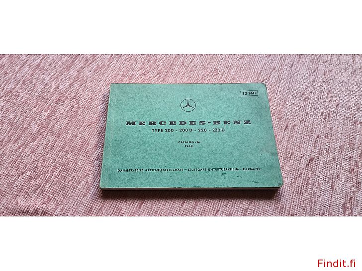Säljes Mercedes-Benz katalog