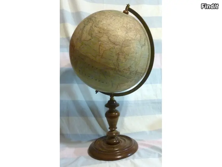 Säljes Wanha iso karttapallo