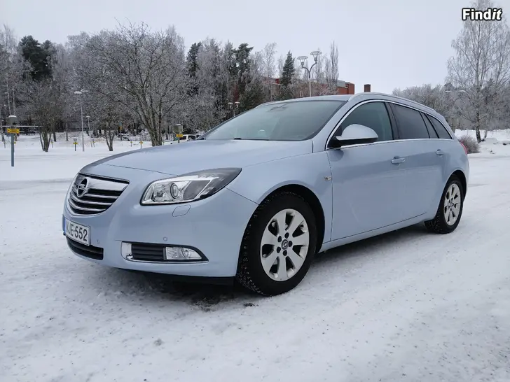 Myydään Tosi vähän aj. VAIN 128tkm 2014 Opel Insignia 1,4 TURBO 6-vaiht. bensa farmari