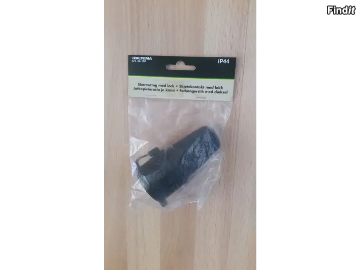 Myydään Jatkopistorasia ja kansi IP44 -hinta 3e