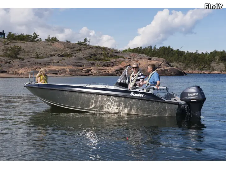 Säljes Buster L1 + Yamaha F50