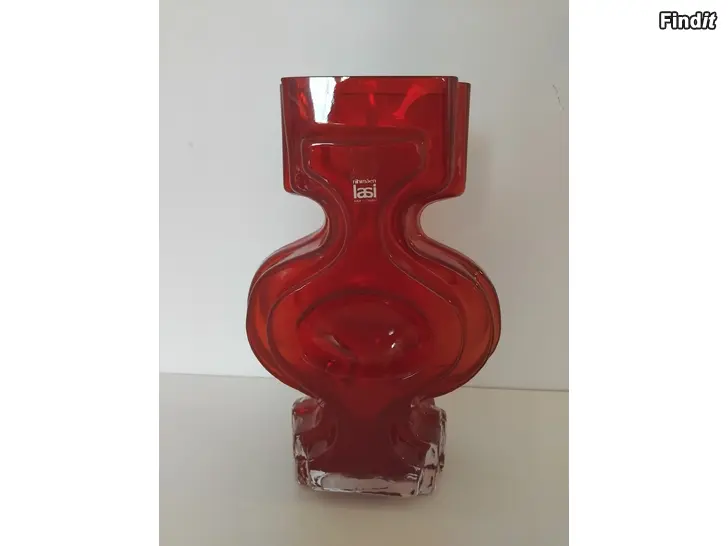 Säljes Riihimäen lasi Emma maljakko