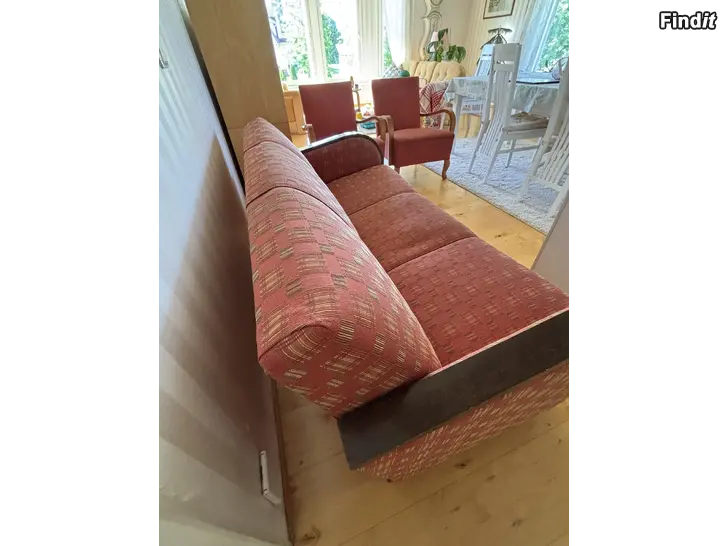 Säljes Borgmästarsoffa samt två separata stolar
