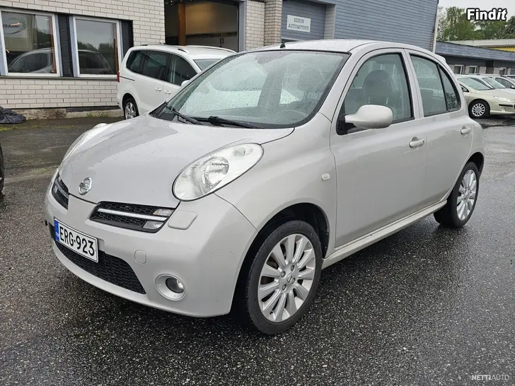 Myydään Nissan Micra 1,4 65 Elegance 5-vaiht. 5-ov. Nahkaistuimet