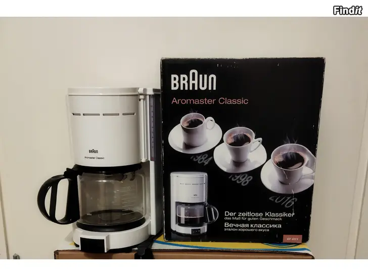 Säljes Braun kaffebryggare