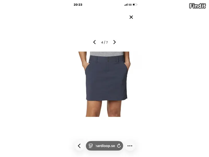 Säljes Columbia shortskjol Ny M