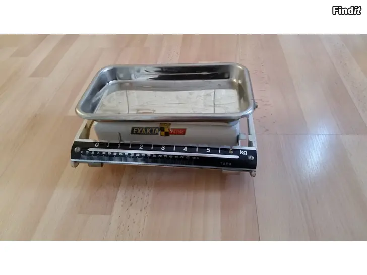 Myydään Talousvaaka max 6kg Exakta Piccolo  -hinta 5e