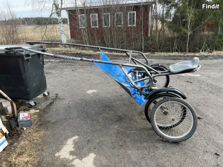 Myydään Custom Roadster treenikärryt