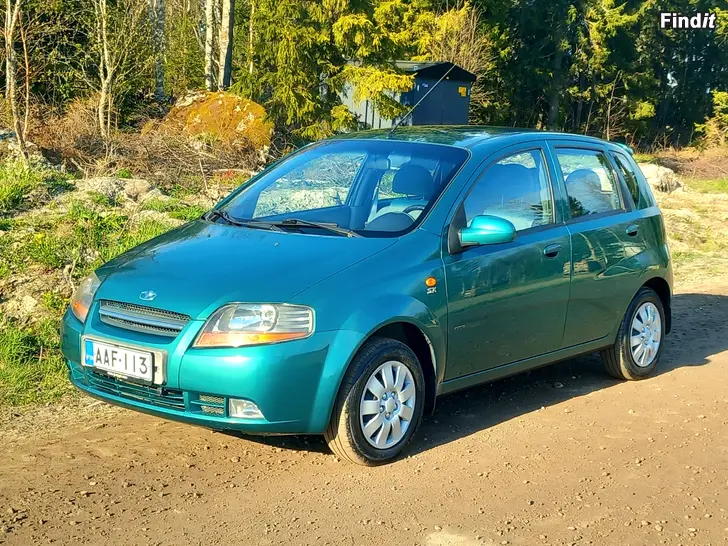 Myydään Daewoo Kalos SX 1.4 Bensa AC 5-ov