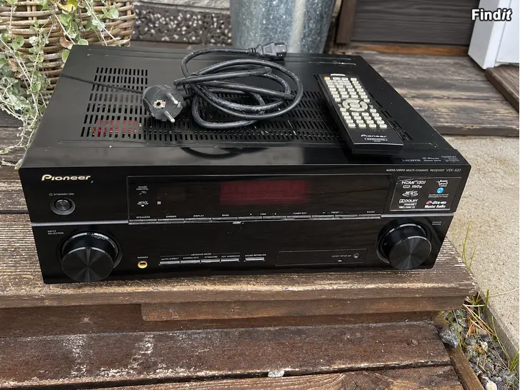 Säljes Pioneer VSX-520 hemmabioförstärkare
