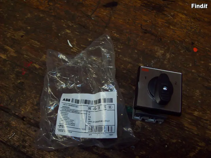 Säljes ABB katkasia A,K ja 0