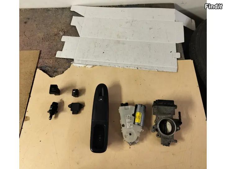 Myydään Takalasinlämmityskytkin kattoluukku moottori
