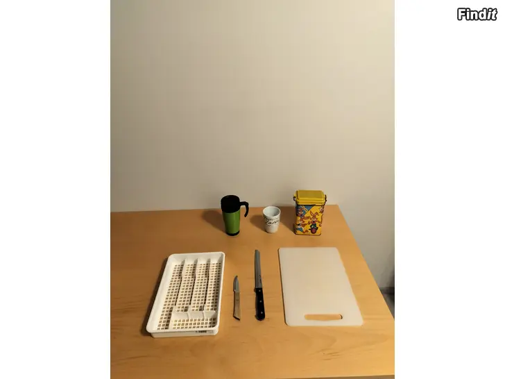 Säljes Nesguik peltinen purkki leipäveitsi