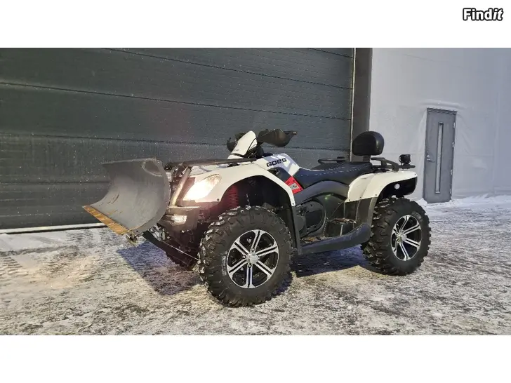 Myydään GOES 625i 2014 + Ironbalticin etukiinnitteinen puskulevy