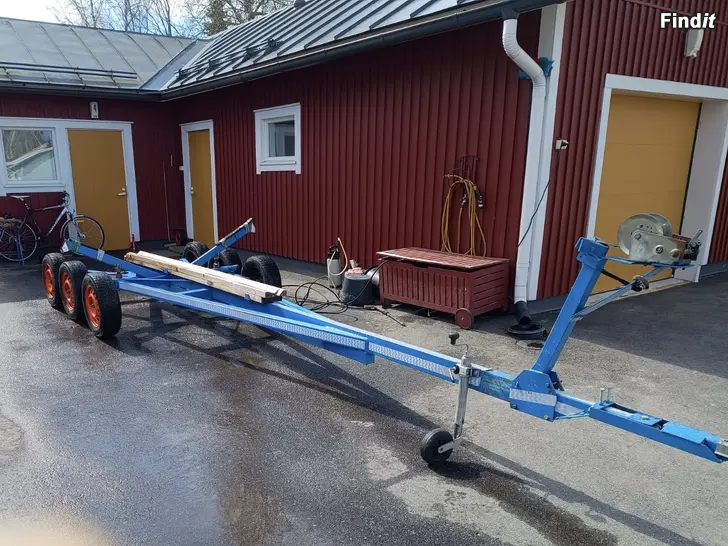 Säljes Robust båtkärra