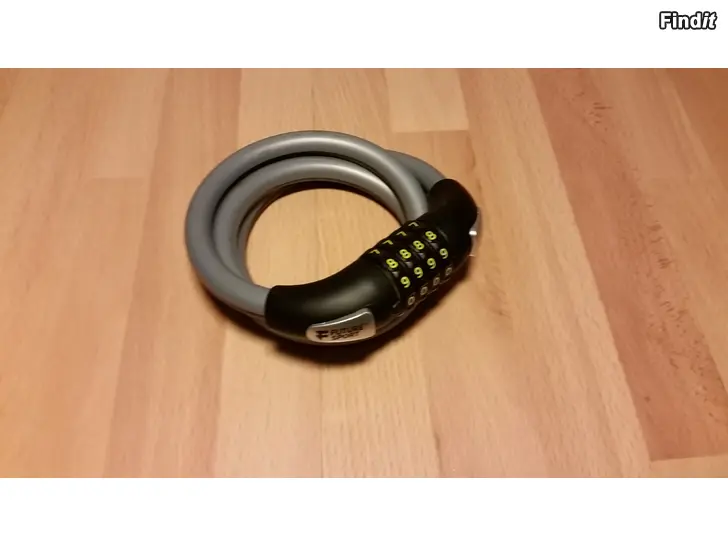 Myydään Vaijerilukko jossa koodilukitus 4 numeroa Future TT Sport 5e