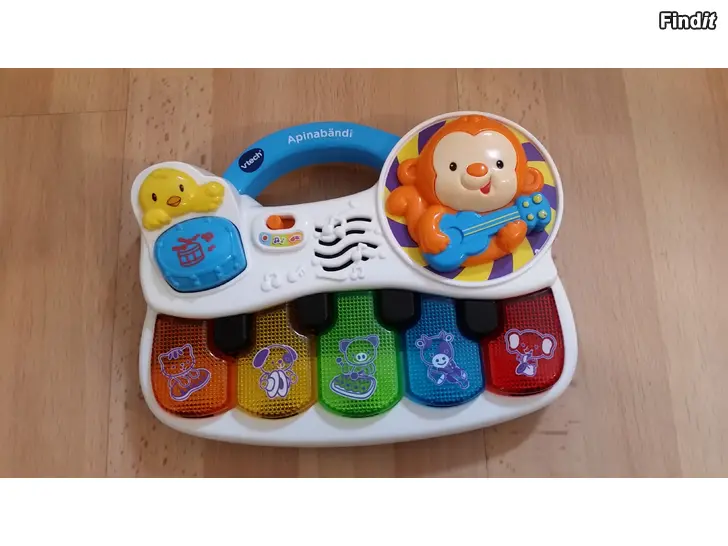 Myydään Vtech Apinabändi musiikkilelu lasten piano -hinta 12e