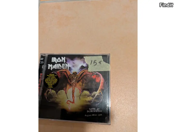 Säljes Iron Maiden cd