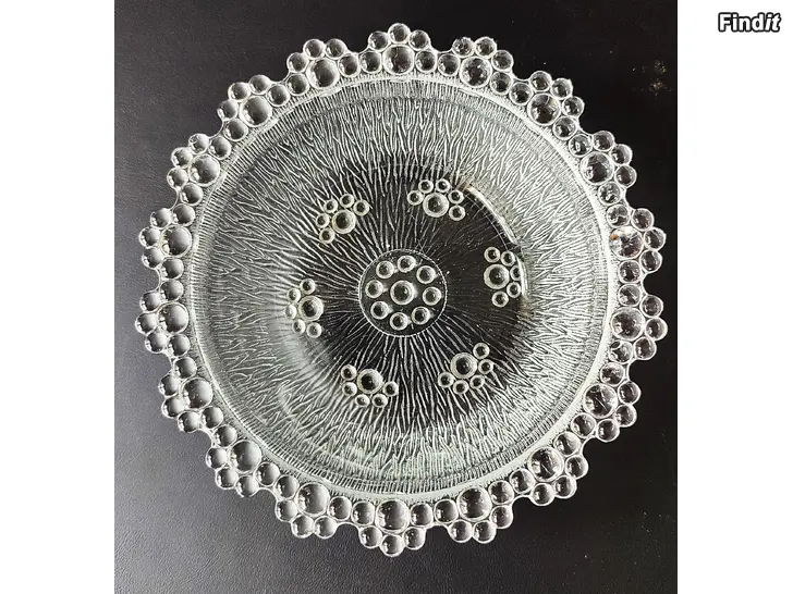 Myydään MASSERINI BAROCCO kuplareunainen teksturoitu Lasinen Kulho