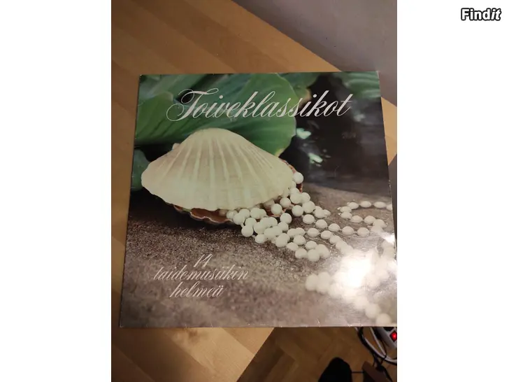 Myydään Toiveklassikot  14 taidemusiikin helmeä, LP. -1981