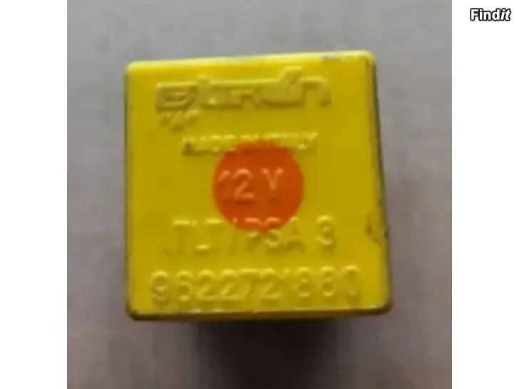 Myydään G Cartier rele 9753498780 9622721880 12V RELE BITRON PEUGEOT CITROEN