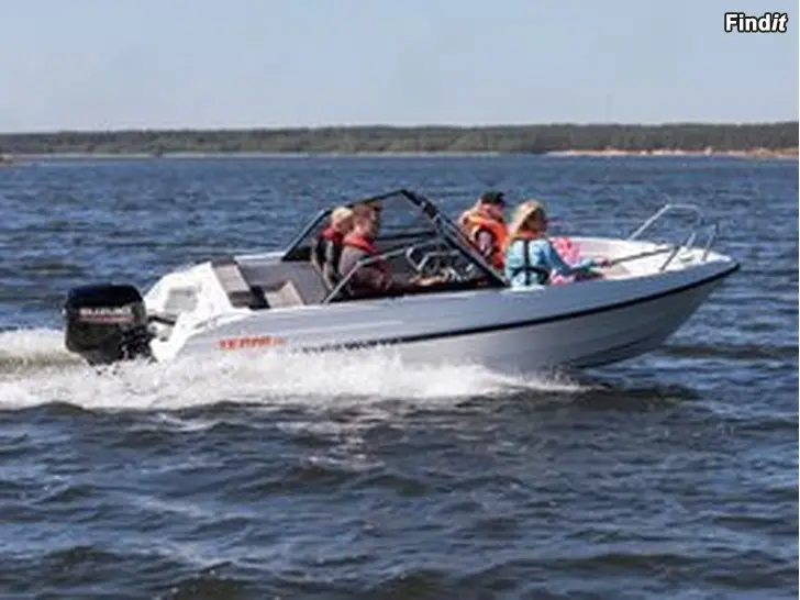 Säljes TERHI 480BR + SUZUKI DF60 -25