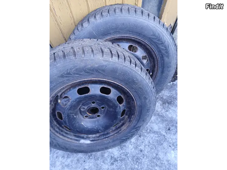 Myydään 195 65 15 vag 5x100 vanteet ja renkaat