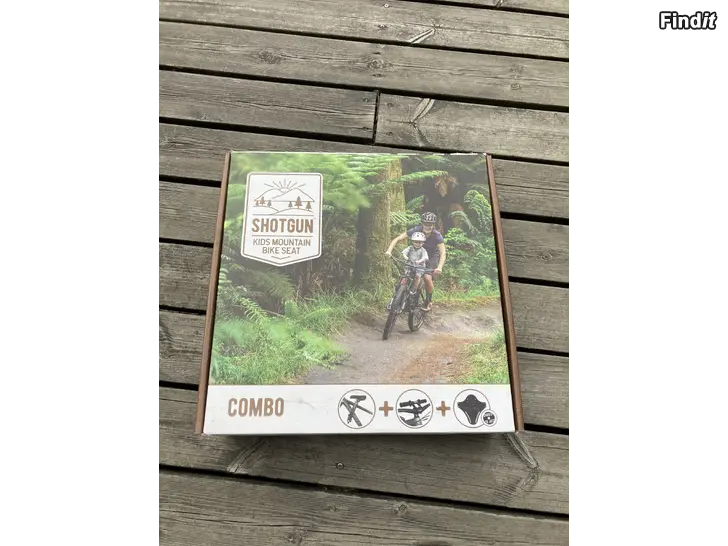 Säljes Kids Ride Shotgun MTB barncykelsits + styre