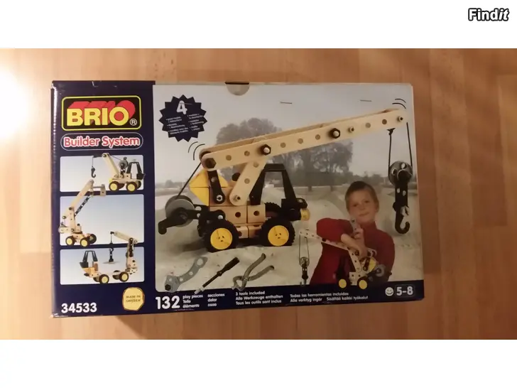 Myydään Brio Builder System rakennussarja 34533  -25e