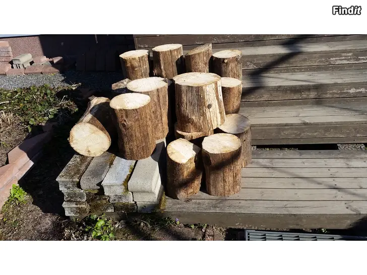 Myydään Kelottunut puupölkky kasa 30e