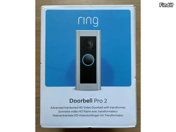 Myydään Ring Doorbell 2 Pro
