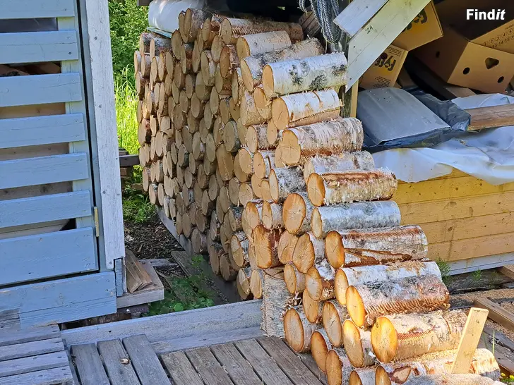 Myydään Polttopuuta pölkkyinä 25-35 cm, koivua
