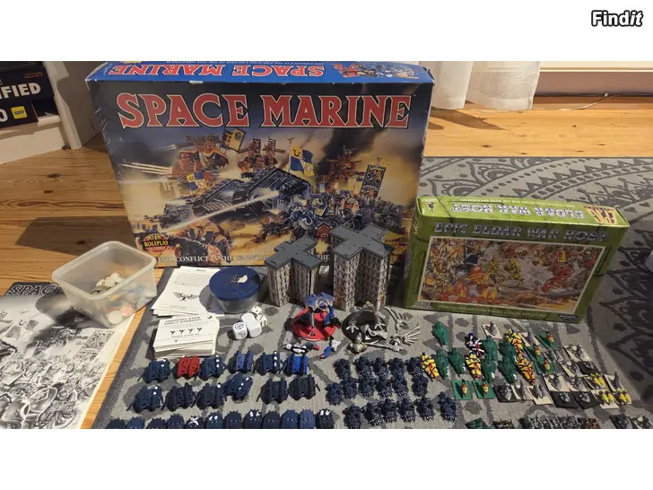 Myydään Spacemarines epic battles