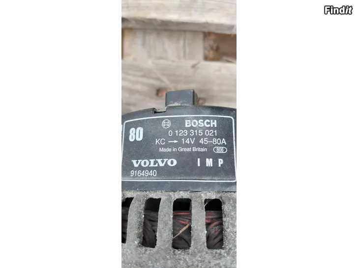 Säljes Volvo 850 V40 S40 laturi/generator