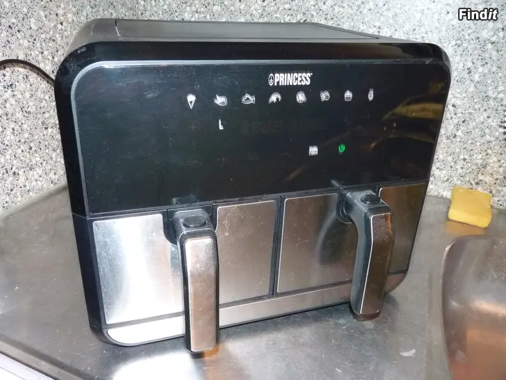 Myydään UUNI Princes Air fryer kaksipesäinen uuni näppärä