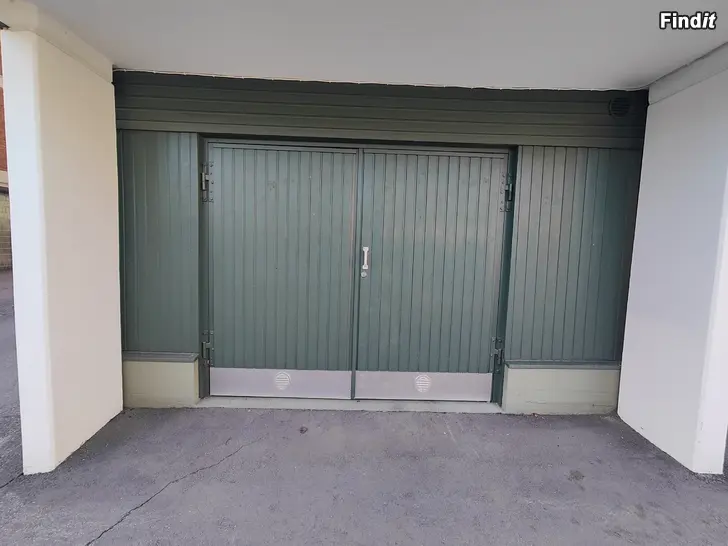 Vuokrataan Lämmin autotalli Vaasan keskustassa, 20m2, sis. sähkö