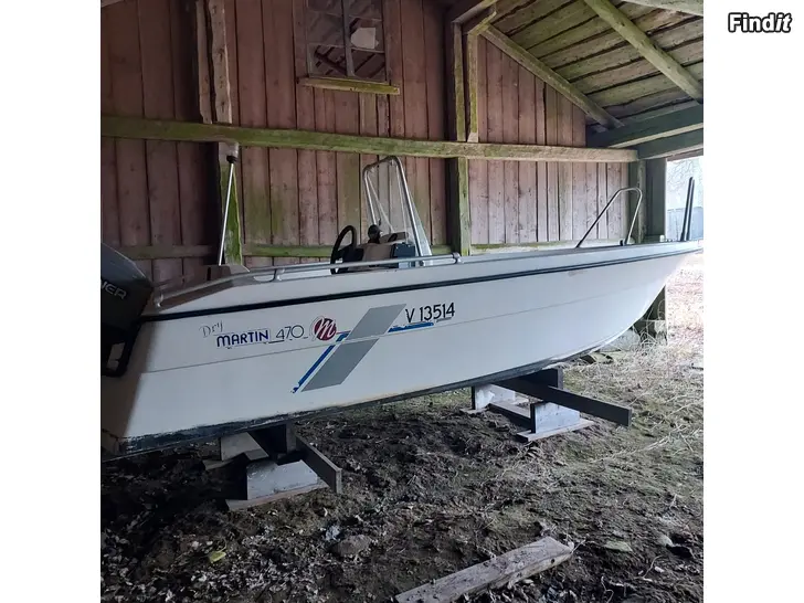 Myydään Martin 470 styrpulpetbåt
