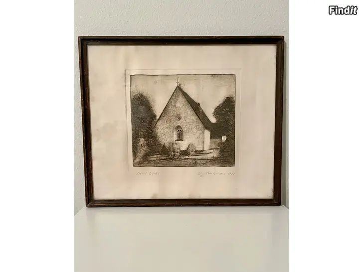 Säljes August Backman Pernå kyrka