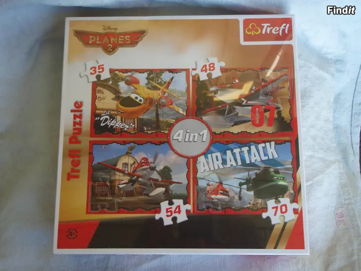 Säljes Trefl puzzle 4 in 1