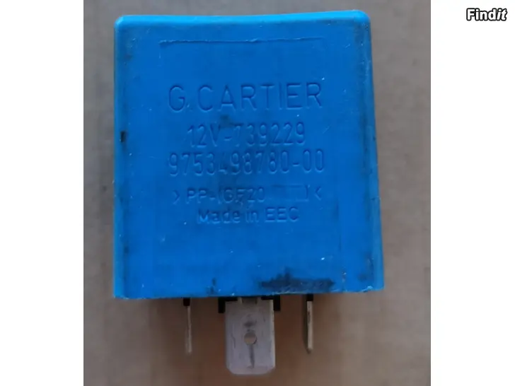 Myydään G Cartier rele 9753498780