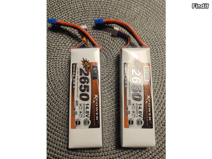 Säljes Lipo batterier