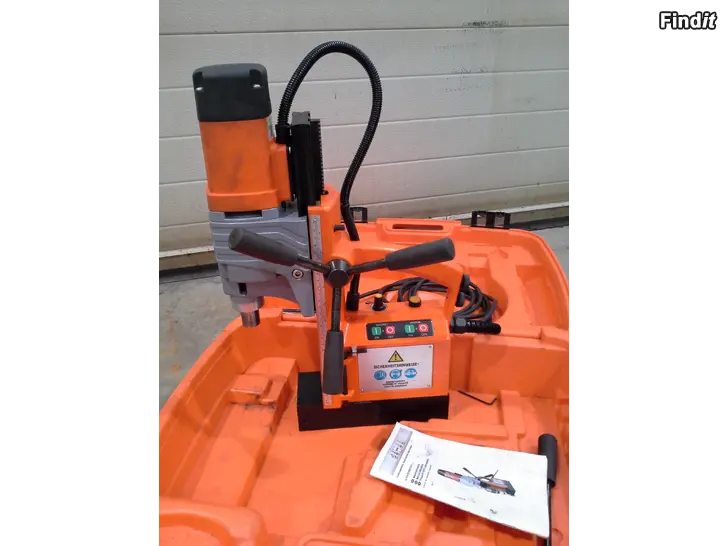 Säljes borrmaskin med magnetfot