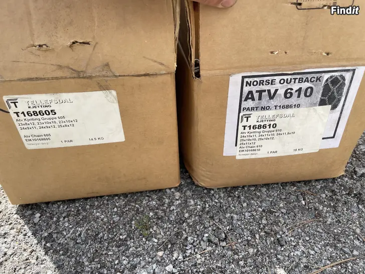 Säljes Tellefsdal Iskedjor/Snökedjor