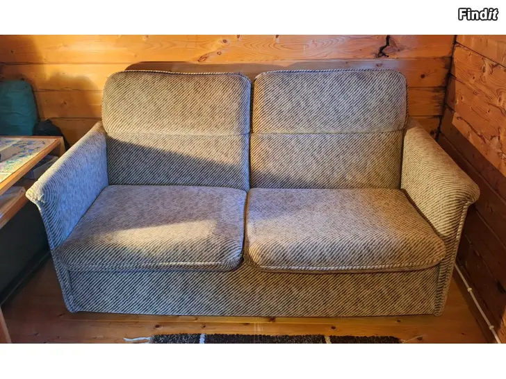 Säljes Bäddsoffa naturfärgad