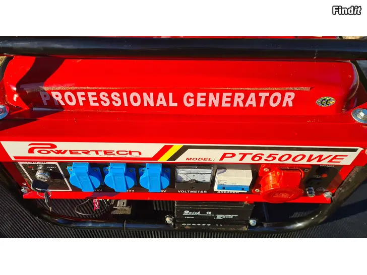 Säljes Agregat  oavänd  Elstart